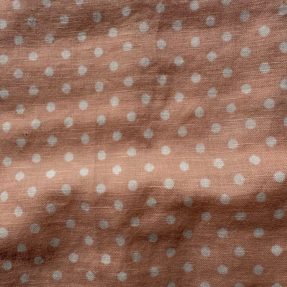 Anthropology COREY LYNN CALTER Polka Dot Skirt Pink White Size 6P - Picture 3 of 6